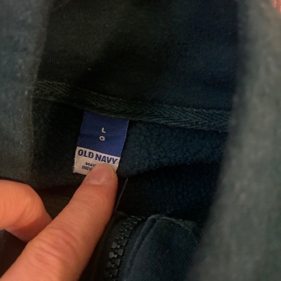 Old Navy Women's Crew Neck Sweater - Dark Green - Picture 2 of 2